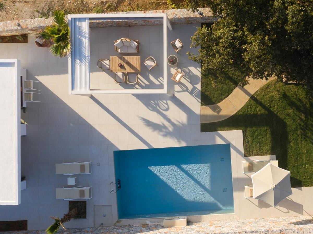 Pelagias Villa Lefka With Heated Pool Mathes Exterior photo