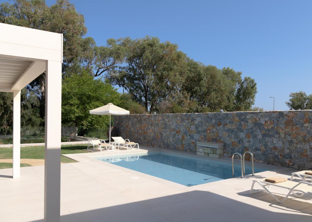 Pelagias Villa Lefka With Heated Pool Mathes Exterior photo