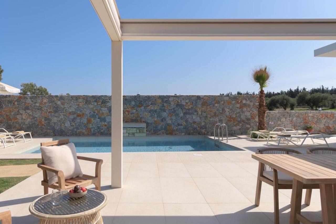 Pelagias Villa Lefka With Heated Pool Mathes Exterior photo