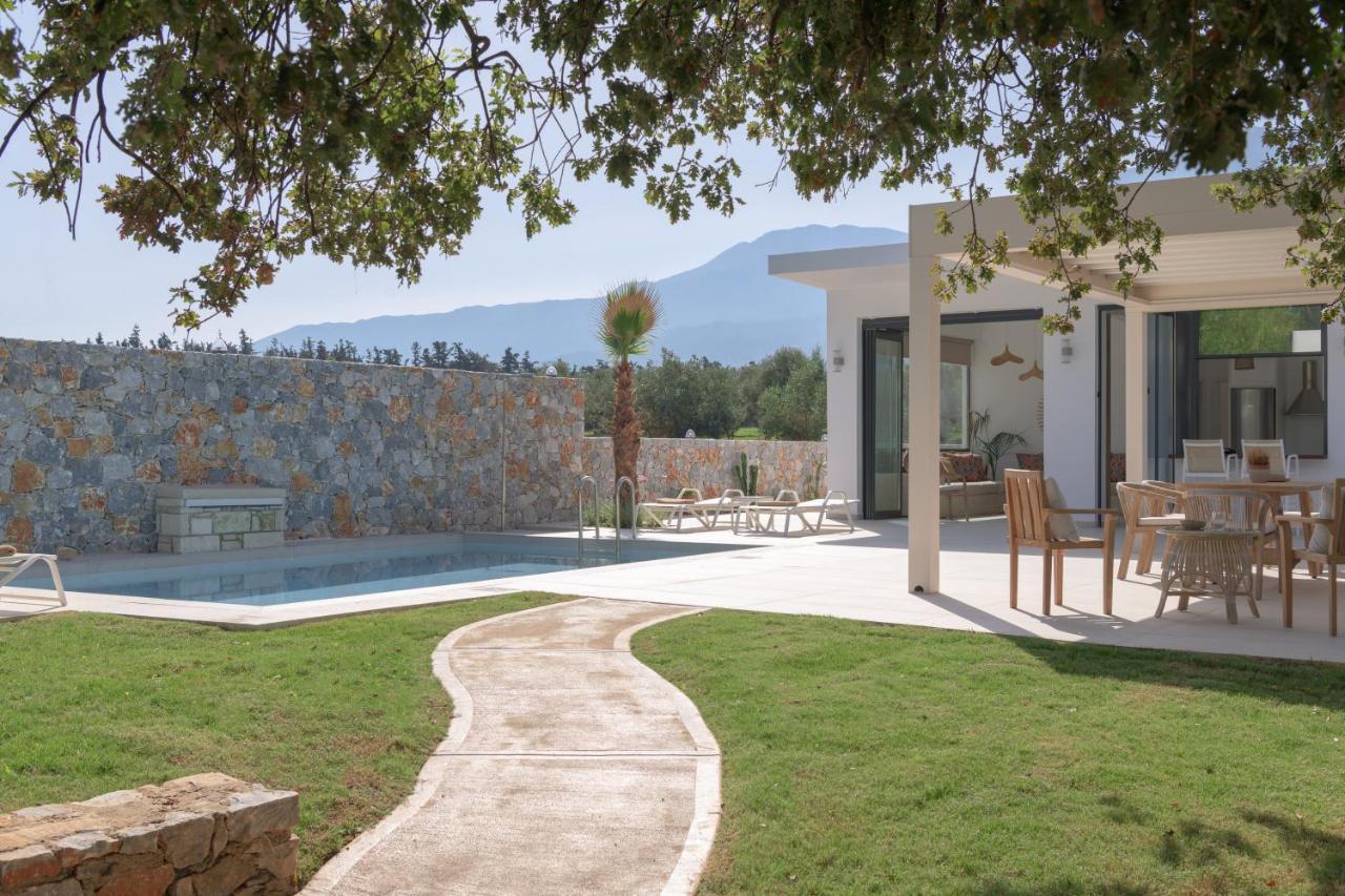 Pelagias Villa Lefka With Heated Pool Mathes Exterior photo
